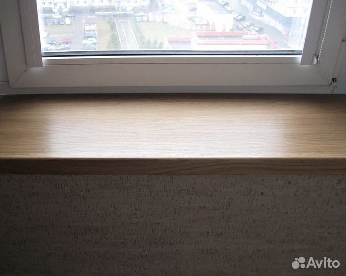 Деревянный подоконник дуб