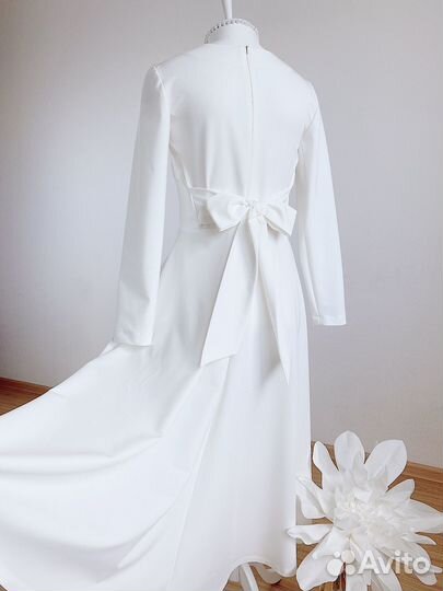 Платье Стефания миди с полукорсетом новое премиум