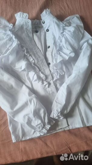 Блузки школьные 140-152 пакетом