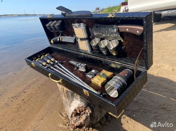 Шашлычный набор в кейсах/ чехлах