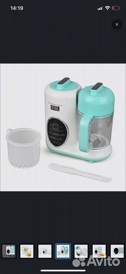 Пароварка блендер для детского питания