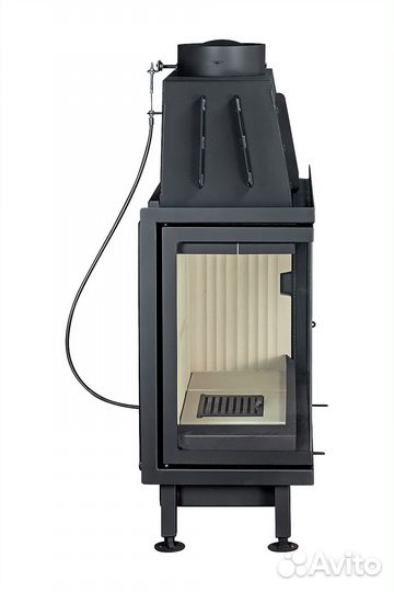 Камин Экокамин Альфа 1000 L два стекла левая