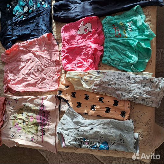 Вещи пакетом для девочки 98-108