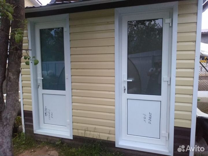 Дверь пластиковая пвх входная