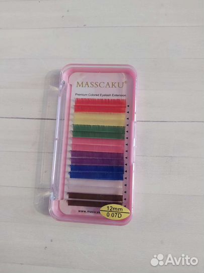 Цветные ресницы для наращивания