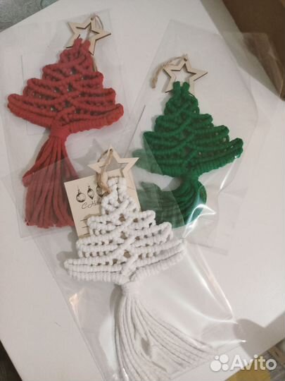 Ёлка макраме