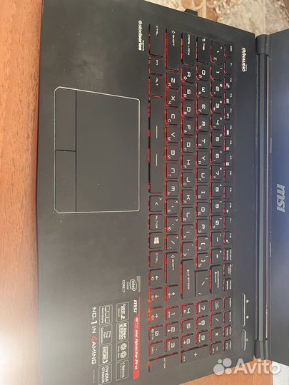 Ноутбук msi ge62 2QE Apache Pro