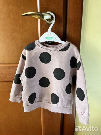 Комплект вещей Zara 86(свитшот, юбка, брюки