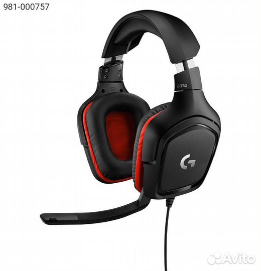 Гарнитура Logitech G332 Чёрный, 981-000757