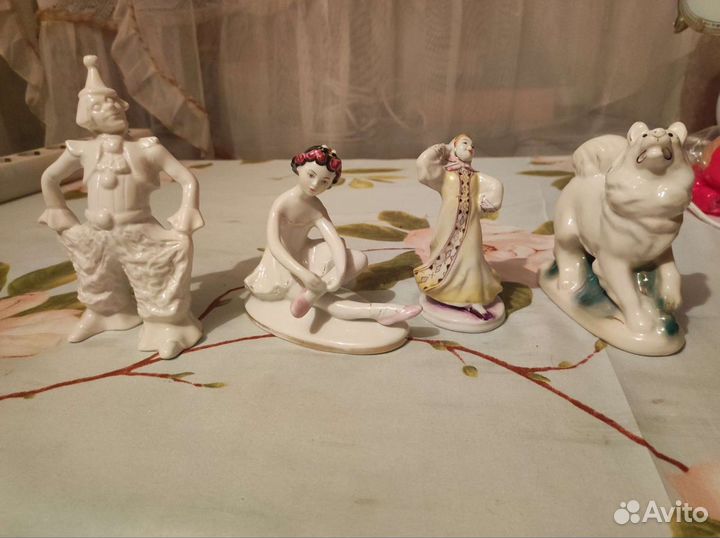Фарфоровые статуэтки СССР лфз дулево