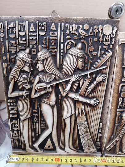 Панно из нат. камня, ручная работа. Египет