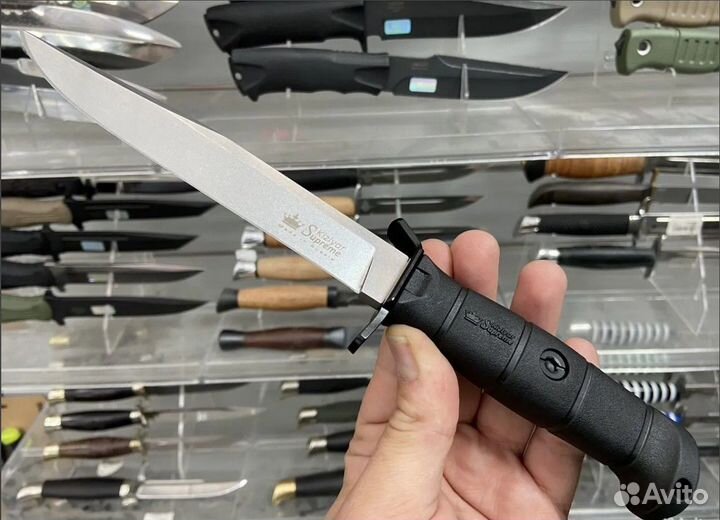 Нож Vector Kizlyar Supreme 420HC StoneWash