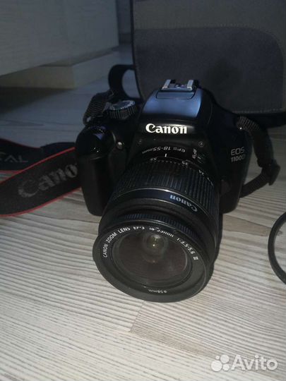 Зеркальный фотоаппарат canon eos 1100