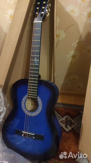 Гитара классическая и акустическая новая
