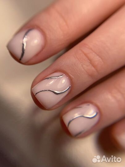 Маникюр с покрытием гель лак