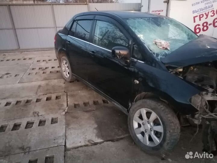 Разбор nissan tiida c11 1.6 мех