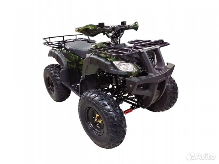 Квадроцикл wels ATV Thunder 150, зелёный камуфляж1