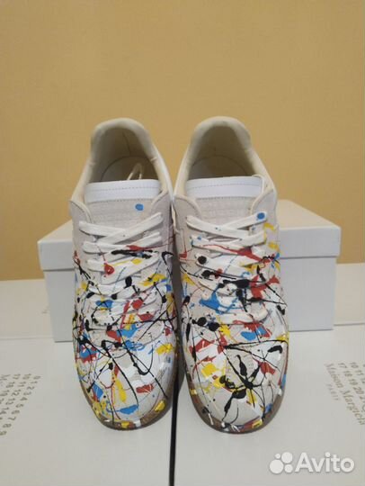 Кеды Maison Margiela replica paint