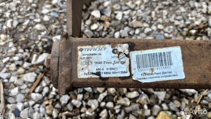 Фаркоп на renault duster (Террано)