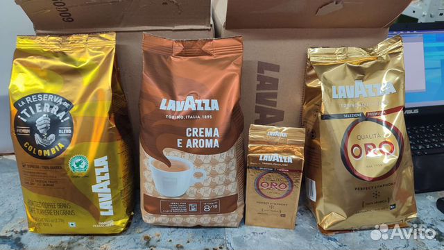 Кофе Лавацца, оро в зернах