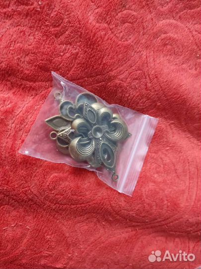 Украшение 5шт бронза