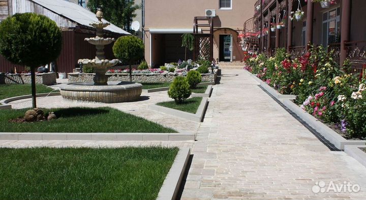 Тротуарная плитка паутина