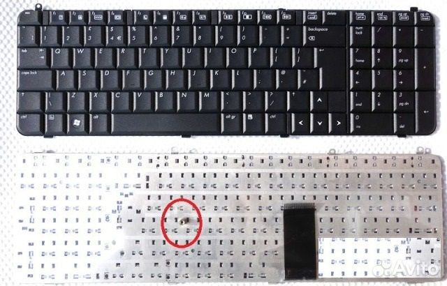 Клавиатура для HP Pavilion DV9000 p/n: MP-06703US