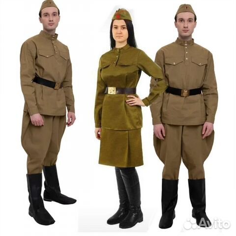 Карнавальные костюмы, народные, военные