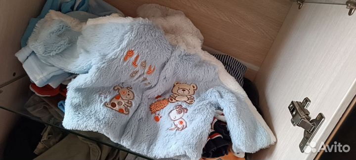 Теплые костюмы на новорожденных