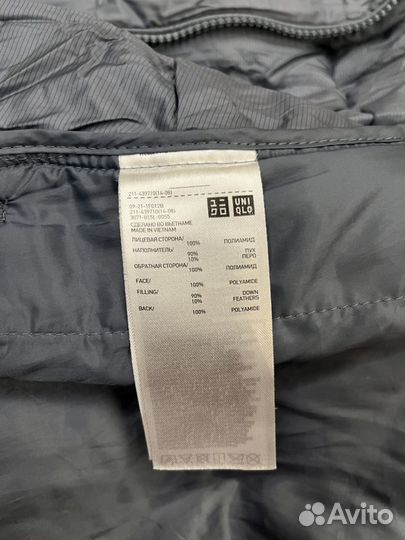 Легкий пуховик uniqlo XS