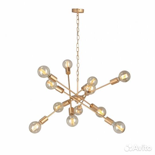 Люстра подвесная в спальню лофт