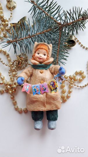 Ватная игрушка