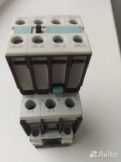 3RT1023-1B44 Siemens Sirius 7.5 кВт DC 24 В