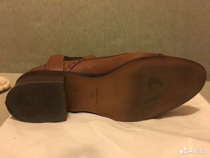 Ботинки брендовые Massimo Dutti, 40 р