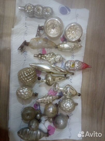 Елочные игрушки СССР