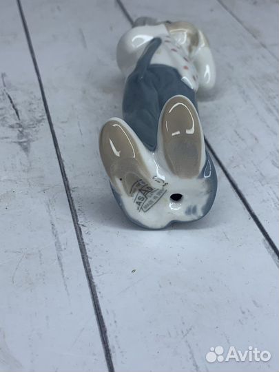 Фарфоровая статуэтка клоун Испания