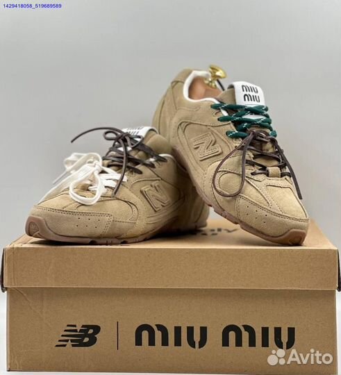 Кроссовки New Balance & Miu Miu (Арт.93866)