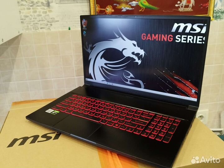 Игровая Пушка MSI (17'3-144Hz/GTX1650/i5/16GB/SSD)