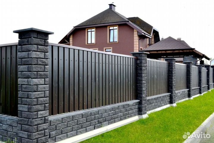 Ворота откатные из металла