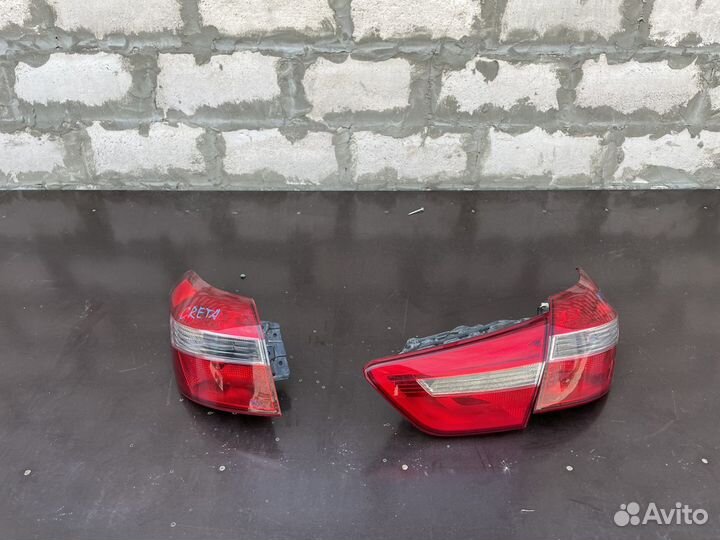 Фонарь задний hyundai creta (2016)
