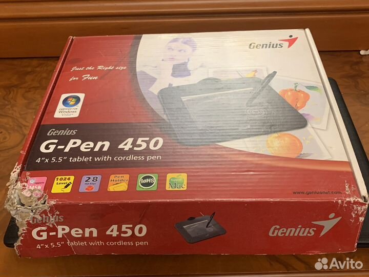 Графический планшет genius G-Pen 450
