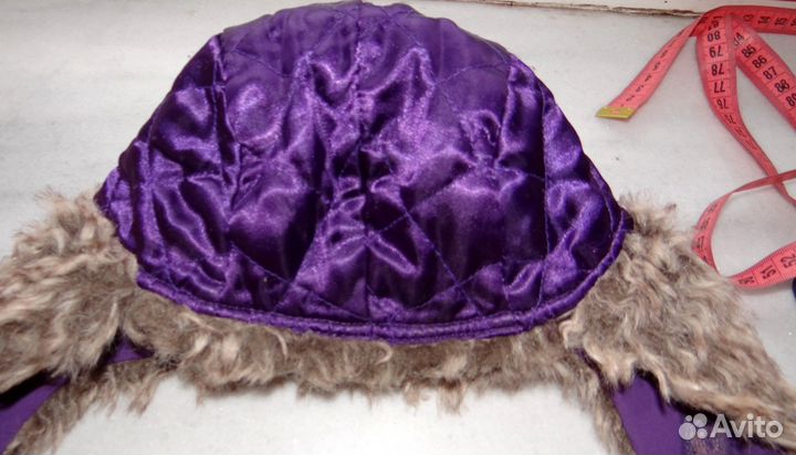 Шапка Рукавицы от 2 до 9 лет Зима 46-55см