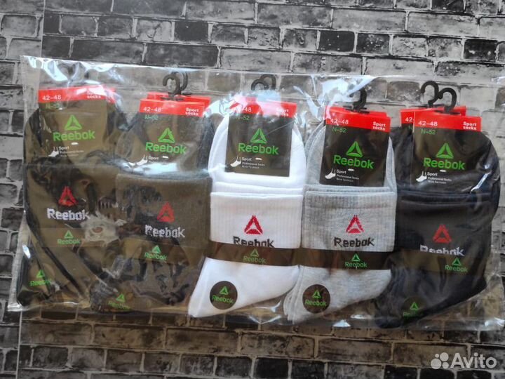 Носки Nike Adidas Fila Reebok