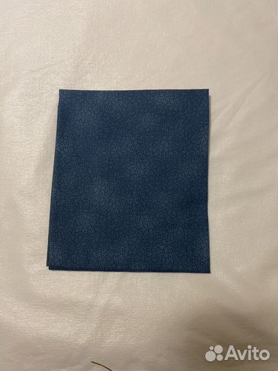 Набор тканей для рукоделия (синяя гамма)