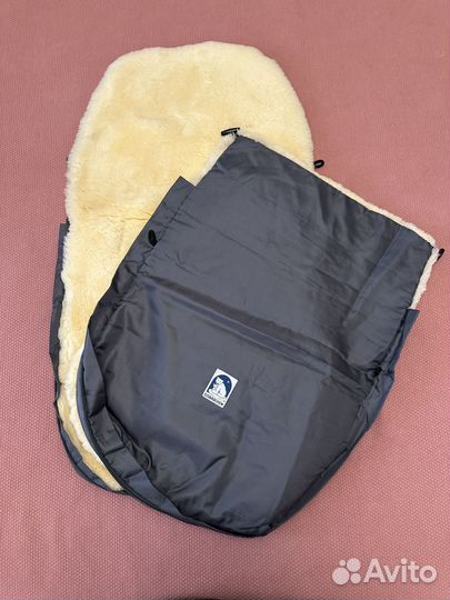 Меховой конверт в коляску Eisbarchen