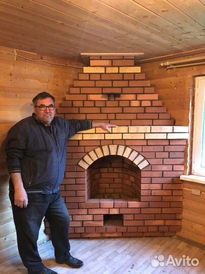 Печник кладка ремонт печей каминов