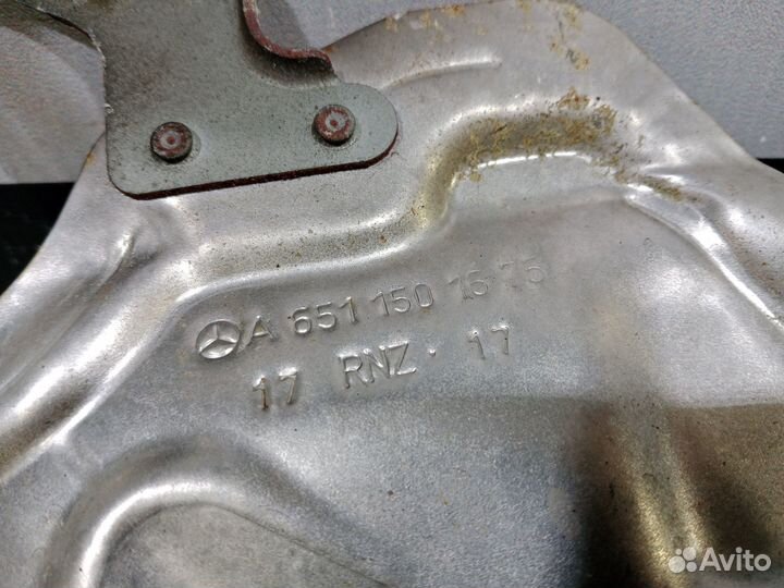 Б/У Экран тепловой стартера Mercedes#001