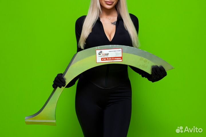 Ремонтная арка Volkswagen Polo 5 седан левая