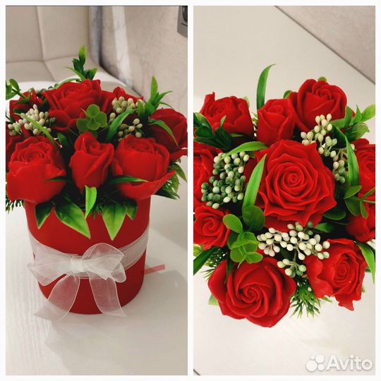 Изготовление мыльных букетов