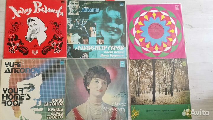 Виниловые пластинки СССР